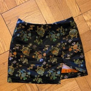 Reformation size small skirt vintage fabric